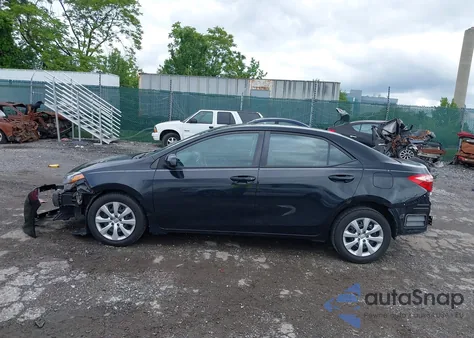 2018 Toyota Corolla Le из США, поврежденный, VIN 2T1BURHE6JC993531